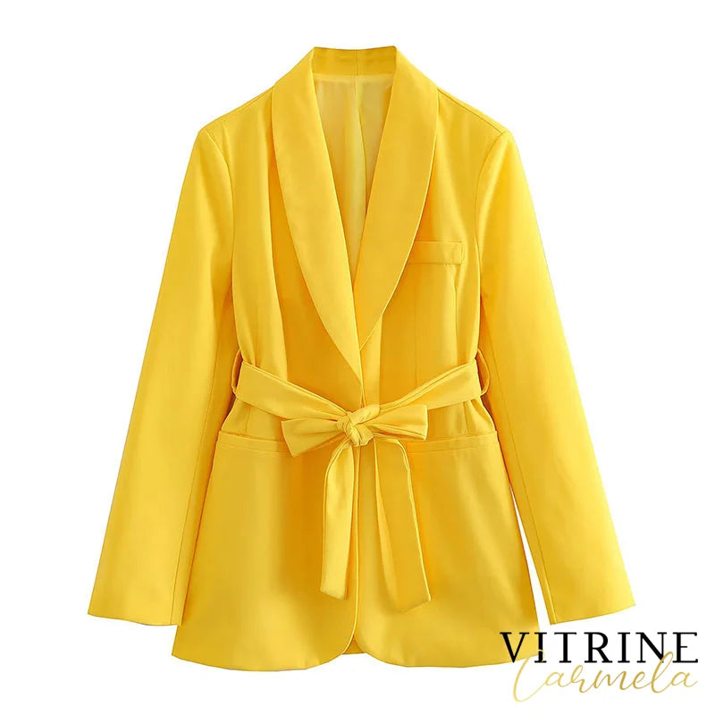 Blazer Margerita Yellow Top / Xs China