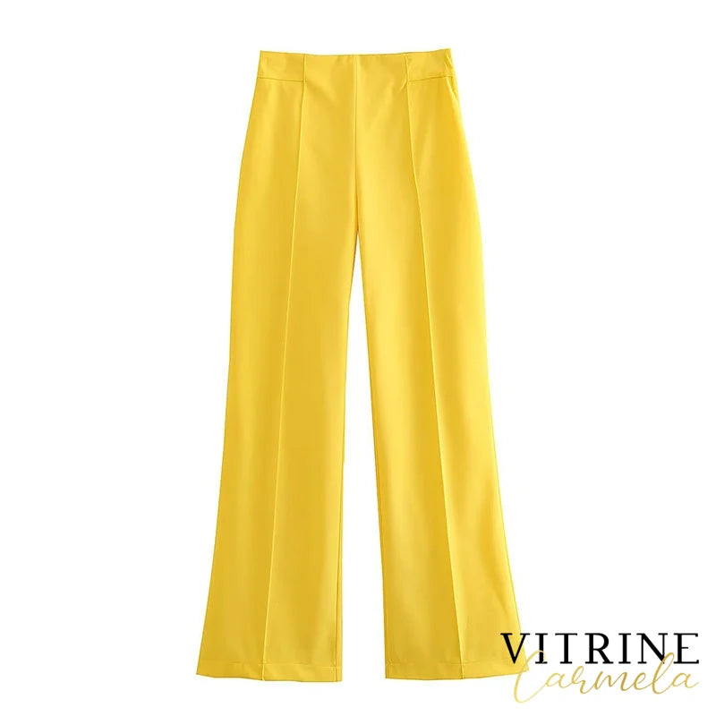 Calça Margerita Yellow Pant / Xs China