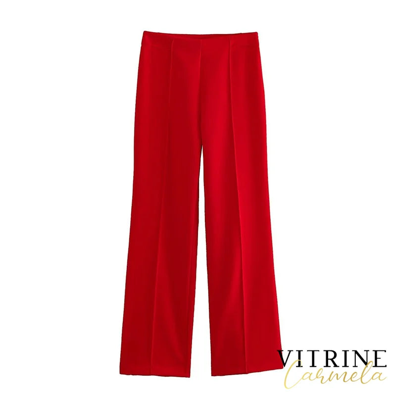 Calça Margerita Red Pant 1 / Xs China