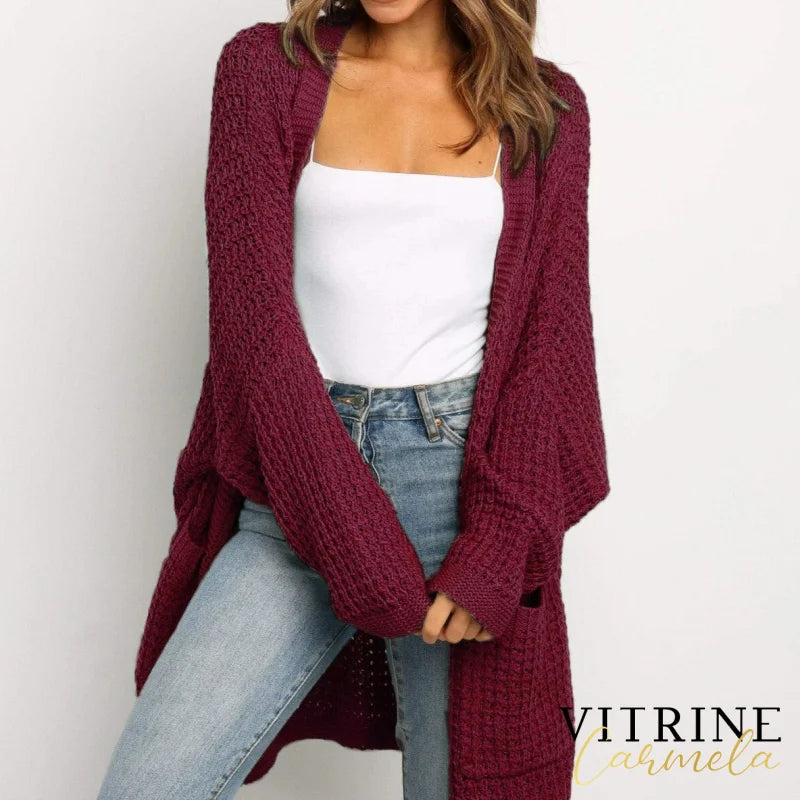 Cardigan Marianne Vinho / M Cardigan
