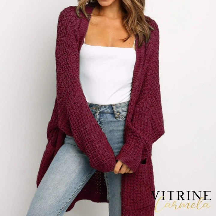 Cardigan Marianne Vinho / M Cardigan