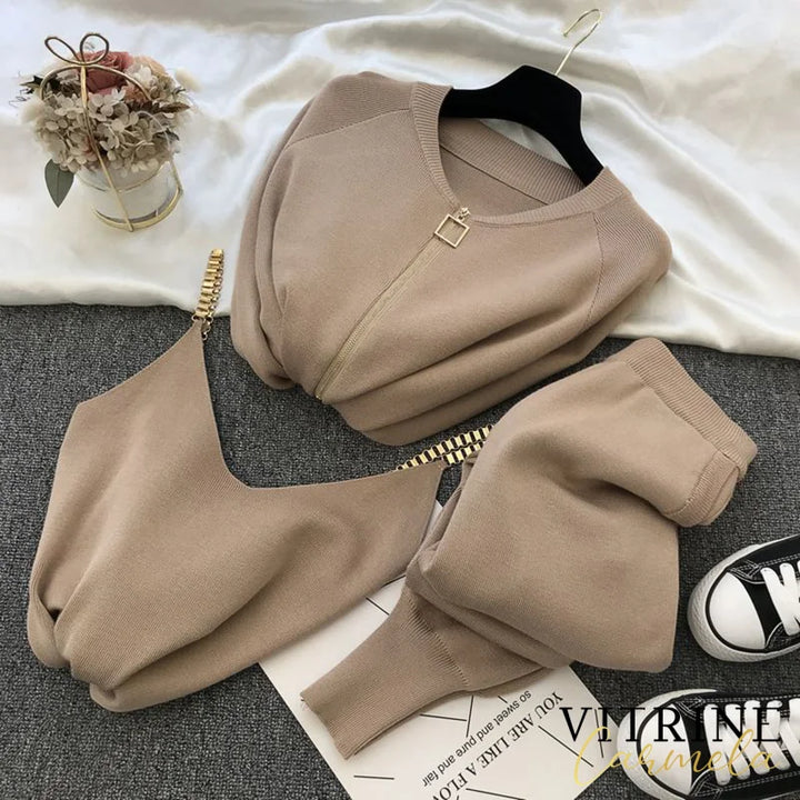 Conjunto Kalimeire Castanho / Único Moletom