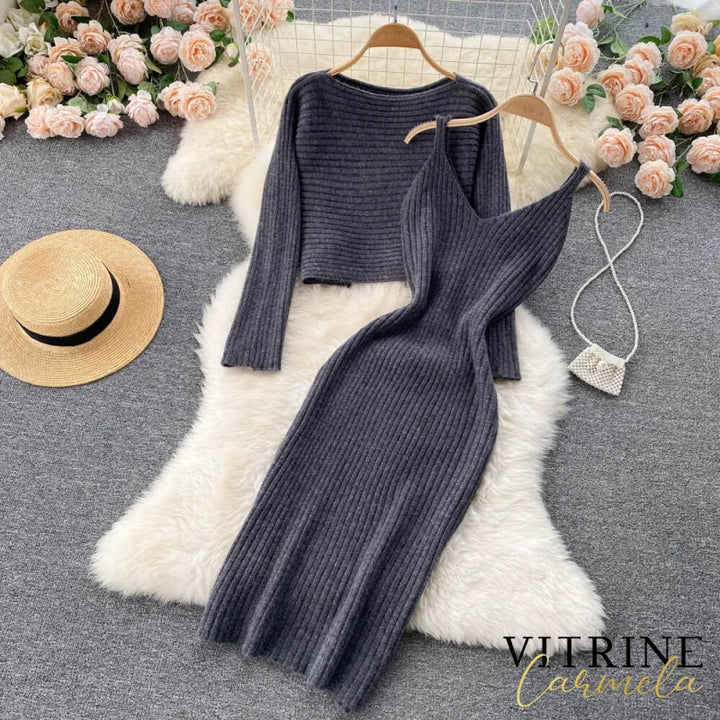 Conjunto Selma Cinza / Único