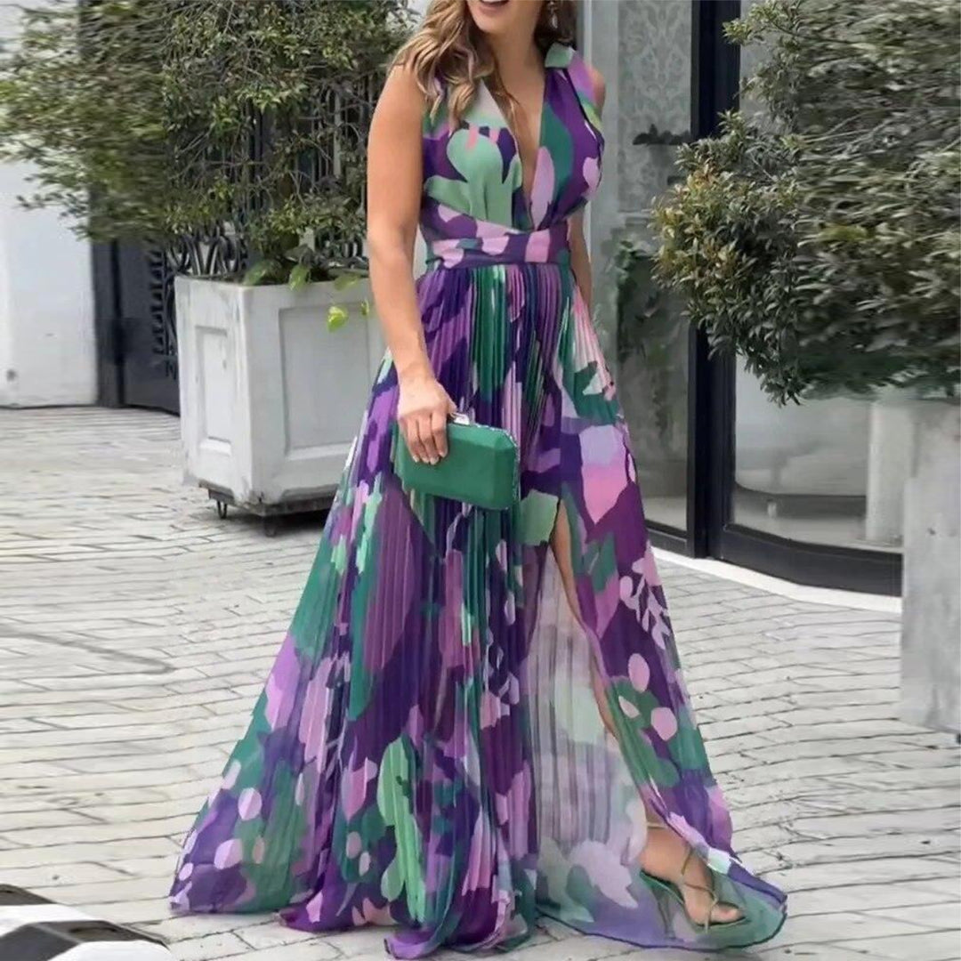 Floral Long Dress Lucie