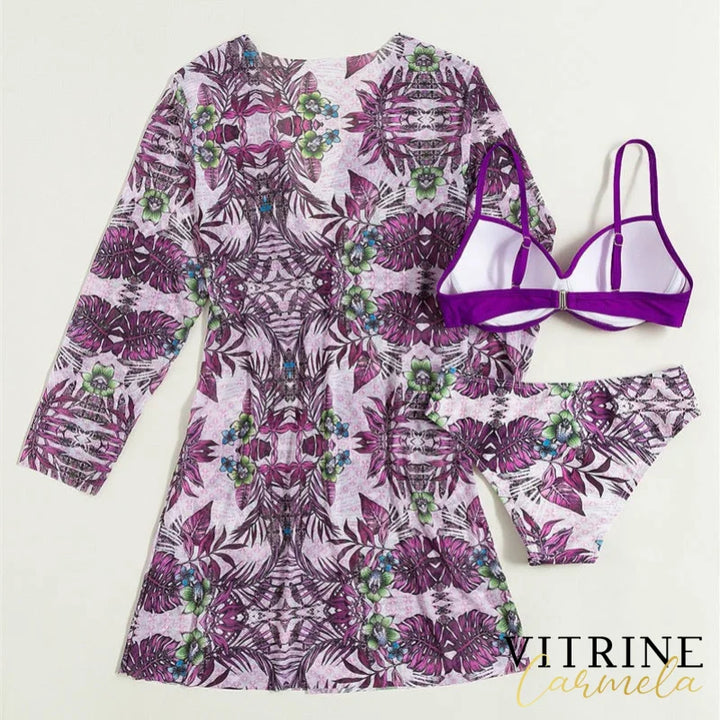 Biquíni Floral - Conjunto