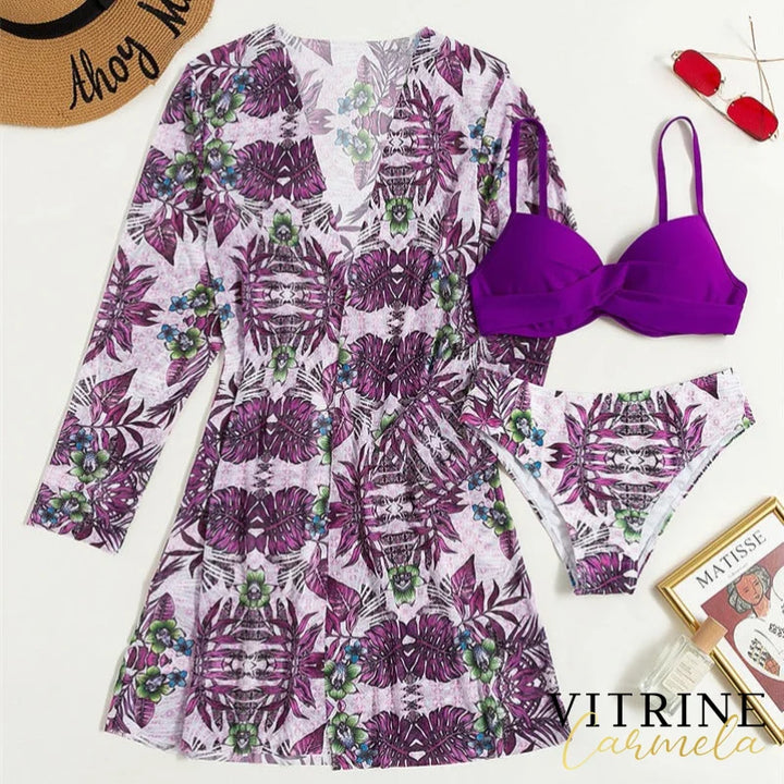 Biquíni Floral - Conjunto