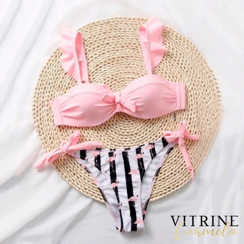 Biquíni Line Flamingo Rosa / P