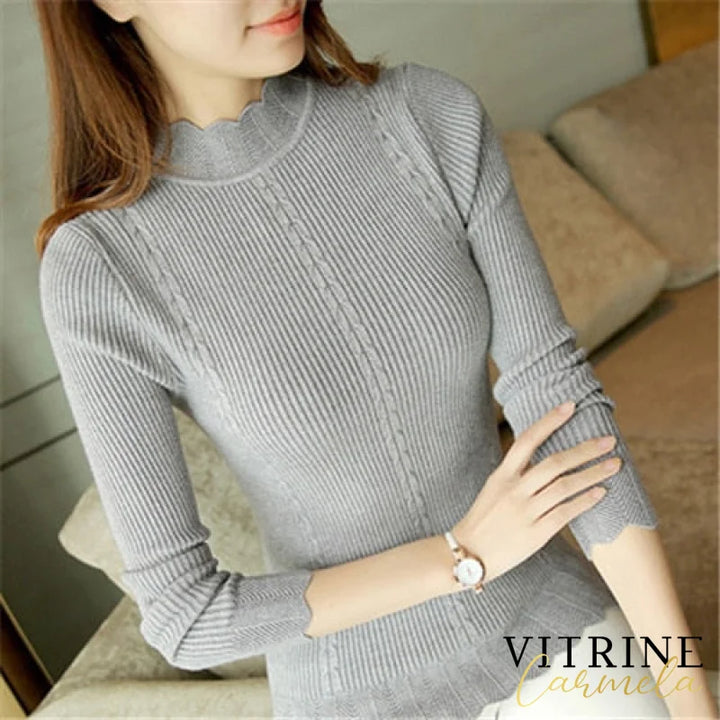 Blusa Kim Cinza