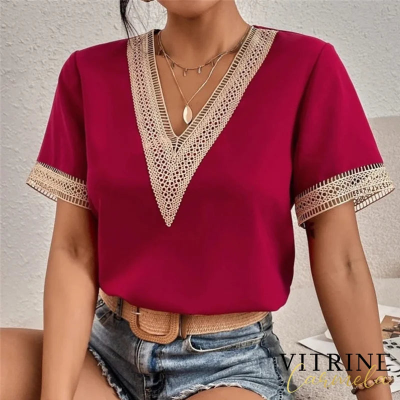Blusa Tesalia Vermelho / P