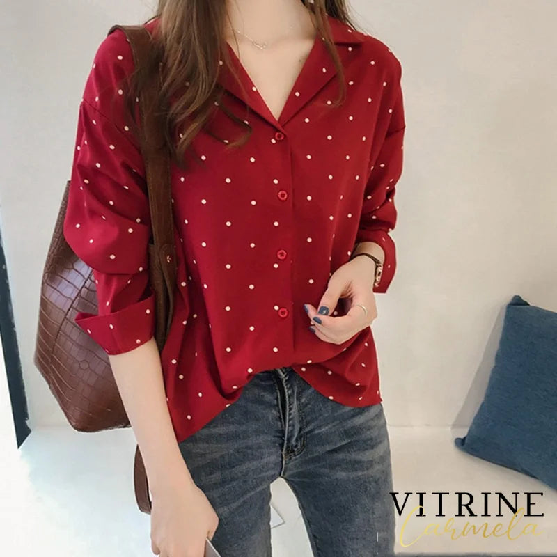 Camisa Anne Vermelho / M 200000346