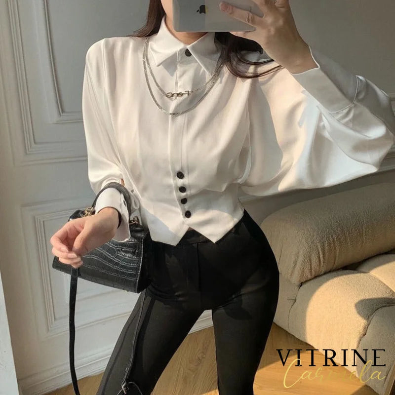 Camisa Nisch Branco / P