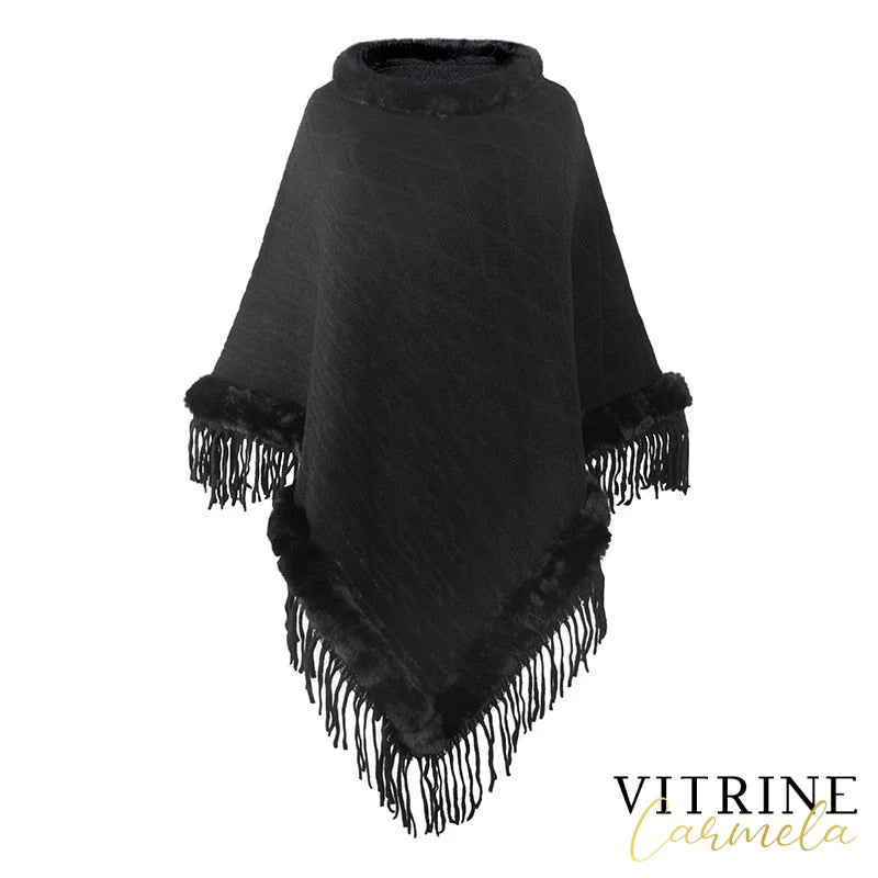 Poncho Darling Preto