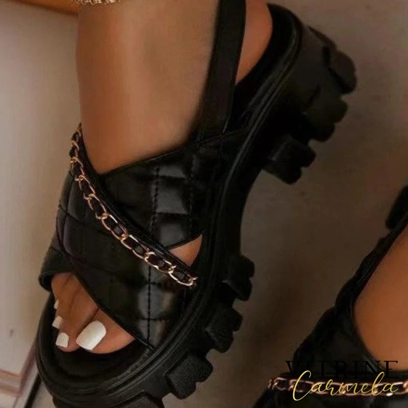 Sandália Anallise Preto / 34