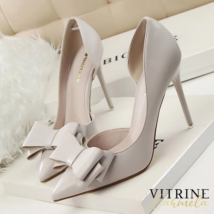 Scarpin Vanessa Cinza / 34