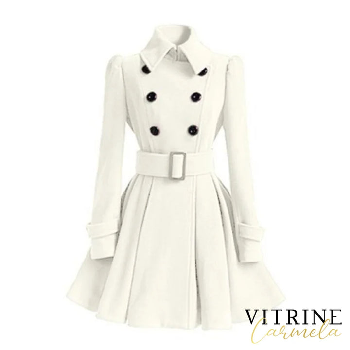 Sobretudo Slim Off White / Pp 200001907