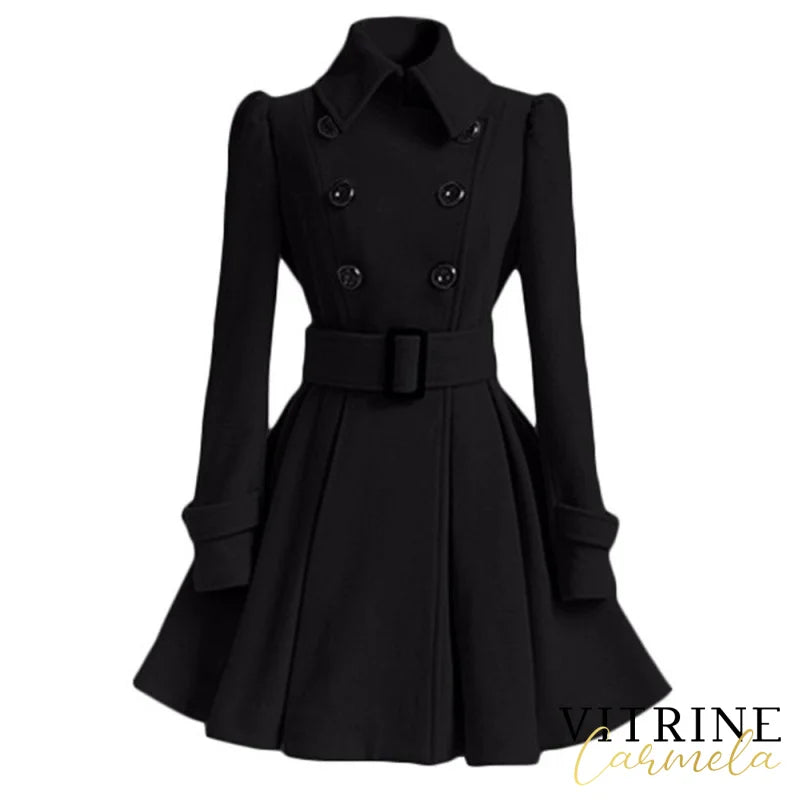 Sobretudo Slim Preto / Pp 200001907