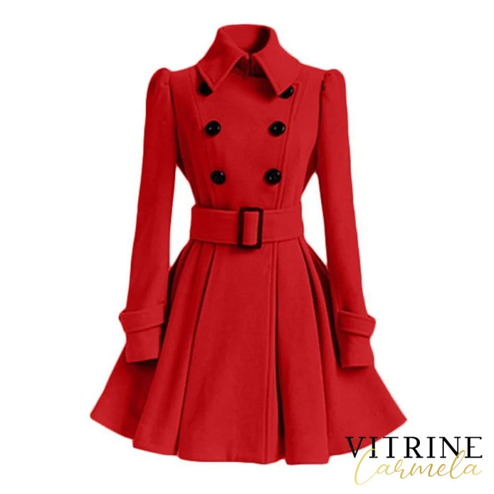 Sobretudo Slim Vermelho / Pp 200001907