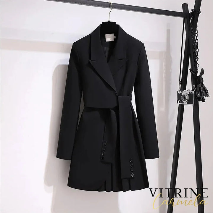 Sobretudo Thin Preto / P