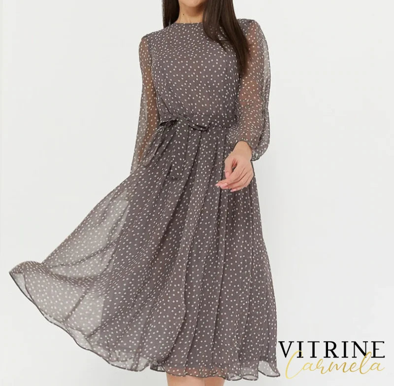 Vestido Charlote Cinza / P