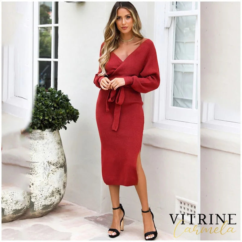 Vestido Marcelly Vermelho / M Vestidos