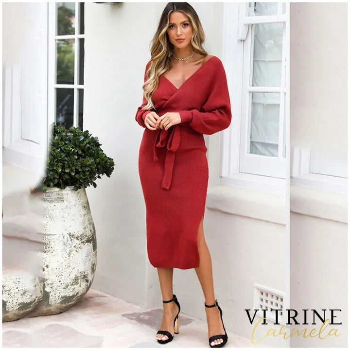 Vestido Marcelly Vermelho / M Vestidos